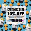 Zest 150mg High Caffeine Energy Loose Leaf Blend - Blue