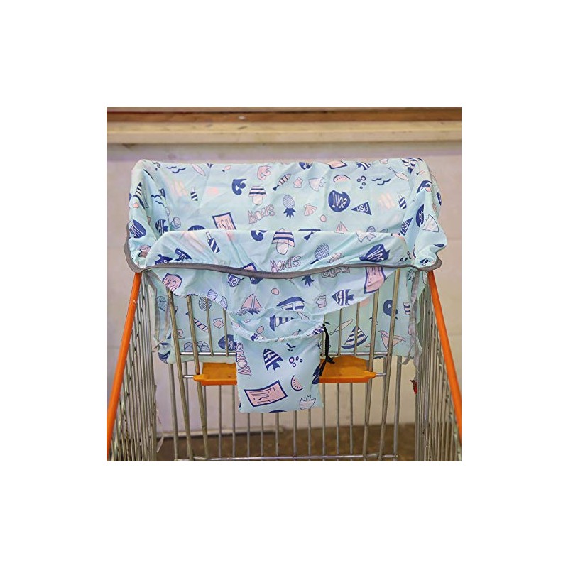 Cubierta de Paquete de Silla para Carrito de Compras Portátil,