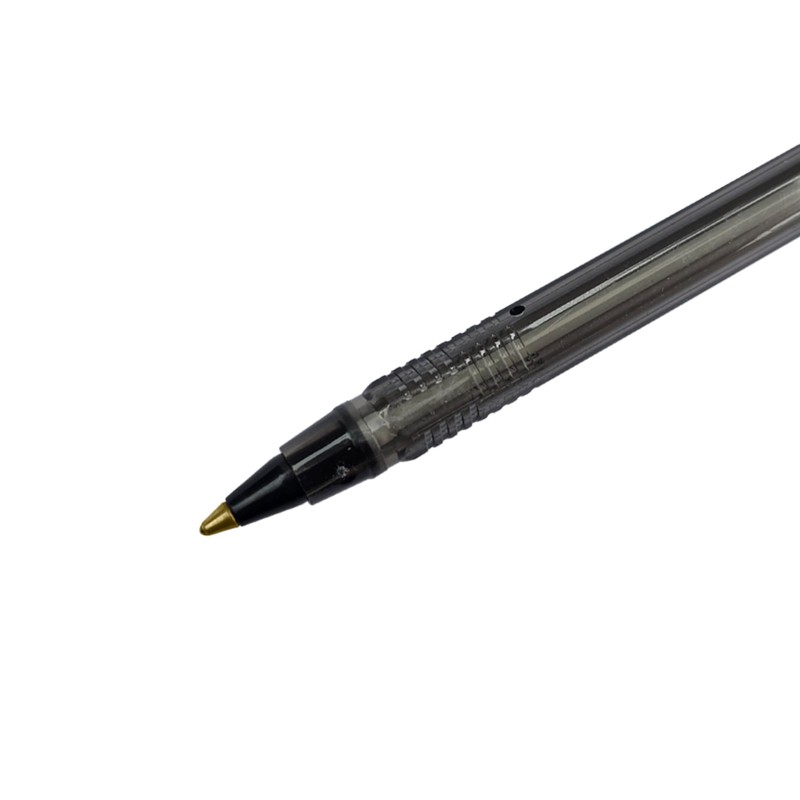 UnikStic Ballpoint Pens, BLACK, Medium Point (1.0mm), Pack of 10,