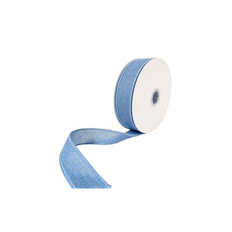 Burlap Wired Ribbon 1-1/2 Inch Wired Edge Ribbon for DIY