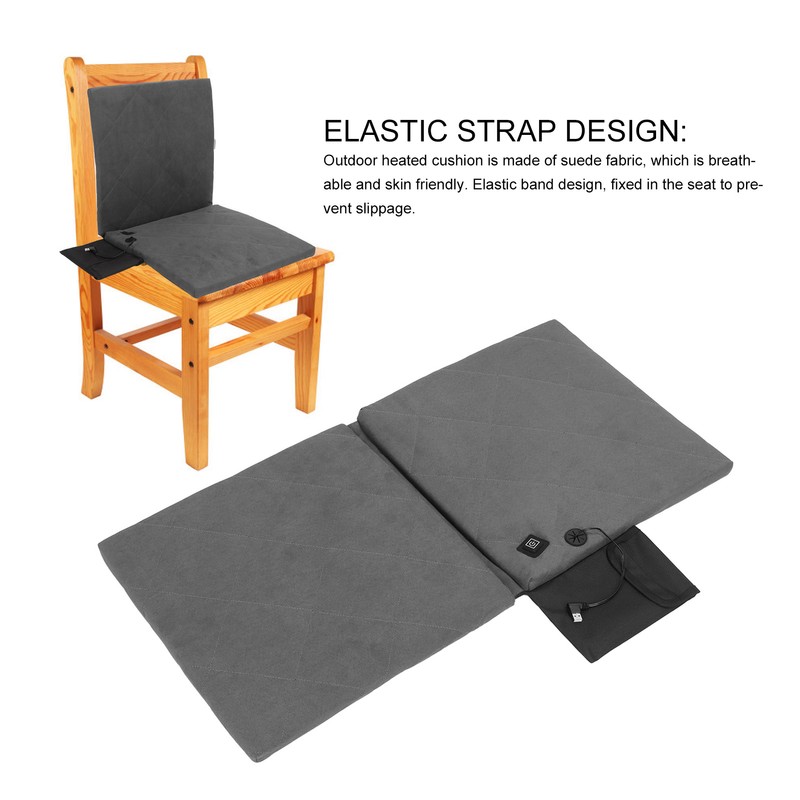 Outdoor Heated Cushion Portable Cold Resistant Electric Warm Chair Cover