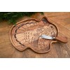 C&F Home Turkey Serving Board with Spreader Set of 2