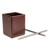 Dacasso Bonded Leather Pencil Cup - Luxury Cup Storage for