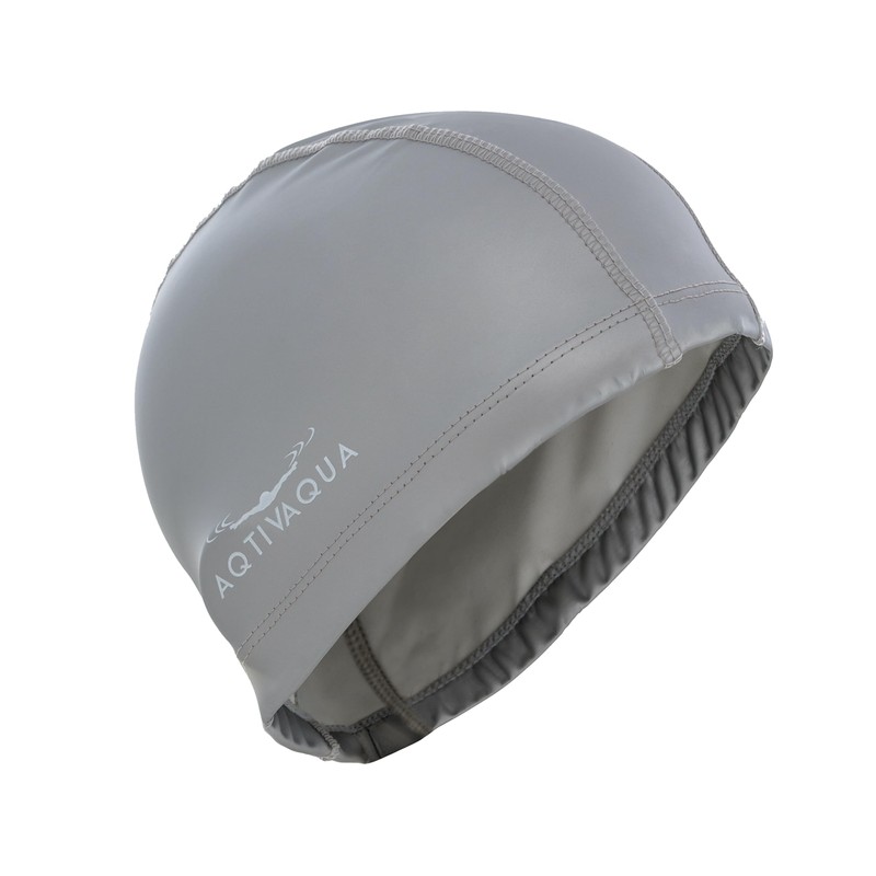 AqtivAqua Swimming Cap for Adults and Kids — Soft and