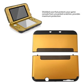Gold Protective Shell/Skin for 2015 NES 3DS XL LL
