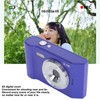 Digital Camera 48MP 2.7K HD 8x Zoom Compact 2.8 Inch