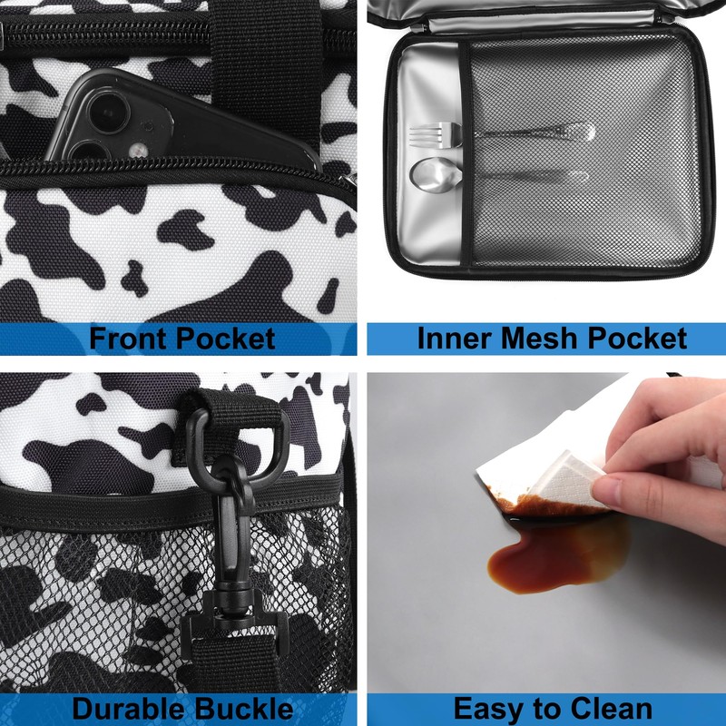 Femuar Lunch Bags for Women/Men, Insulated Lunch Bag for Work