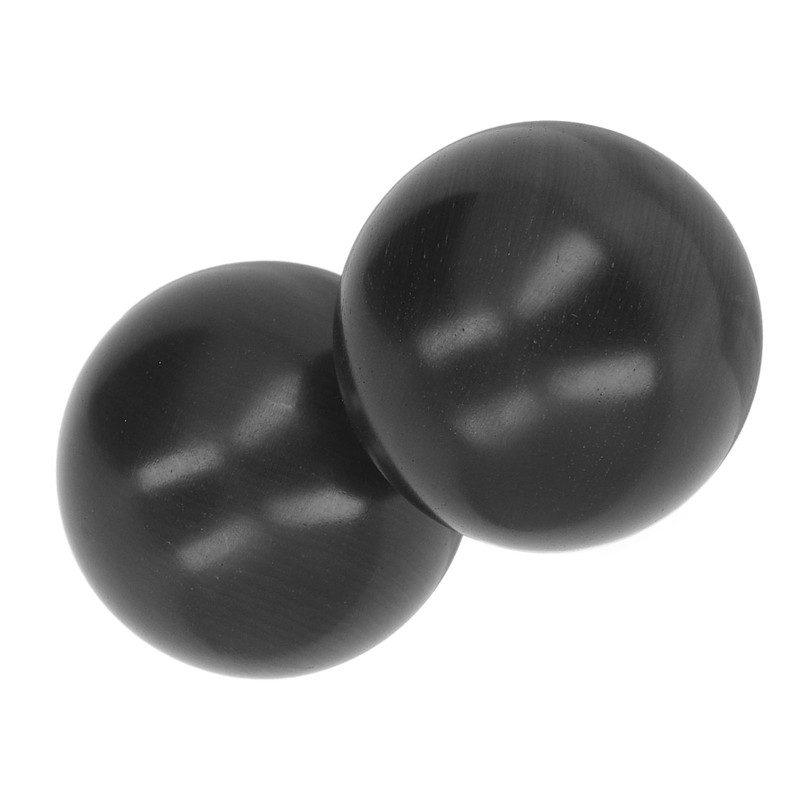 2pcs Hand Massage Ball Palm Relaxing Free Rotating Wooden Acupoint