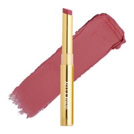 Winky Lux Skinny Plump Demi-Matte Lipstick, Natural Plump Lipstick, Weightless Long Lasting Soft Matte Lip Crayon, Infused with Hyaluronic Acid & Plum Oil, Room Service