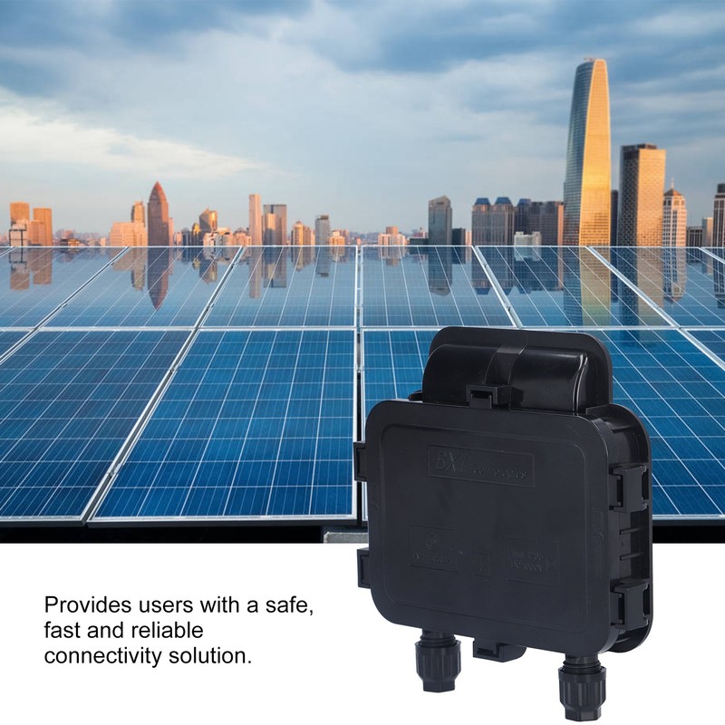 Solar Junction Box Photovoltaic Electrical Enclosure Case Solar Panel Accessories