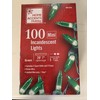 Home Accents Holiday 100-Light Green Mini Light Set