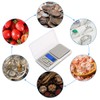 SSGP Bascula Gramera Digital (500g/0.1g),BáScula De Cocina,BáScula ElectróNica,BáScula PrecisióN,Pantalla Lcd,Mini,Acero