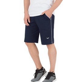 Trigema Herren 6711491 Shorts Blau (Navy 046) XS