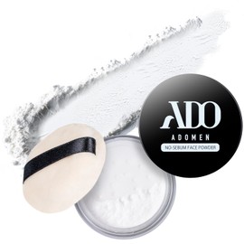 ADOMEN Men's Face Powder, Keeps Your Skin Smooth for a Long Time, Anti-Glare, Base to Prevent Sebum Shine