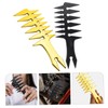 IWOWHERO Wide Comb Teasing Retro Oil Comb Hairdressing Tool for