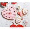Szxc Large Heart Cookie Cutters With Interior Cut-Outs - Stainless