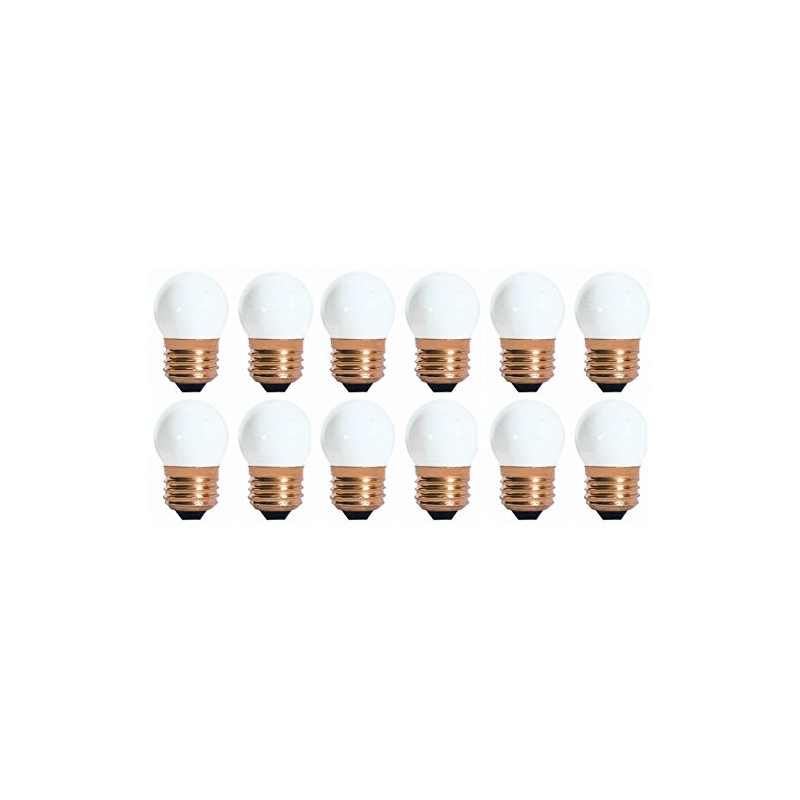 25 Pack 7.5 Watt S11 Medium Base 130 Volt 2500