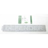 Genuine Hood Decal Silver & Black Compatible with LAND ROVER