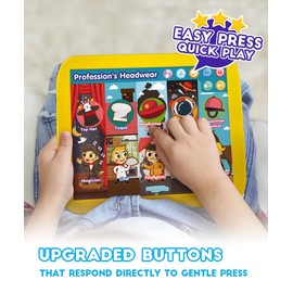 BEST LEARNING INNO PAD Smart Fun Lessons - Educational Tablet Toy to Learn Alphabet, Numbers, Colors, Shapes, Animals, Transport for Toddlers Ages 2 to 5 Years Old | Educational Birthday Gift