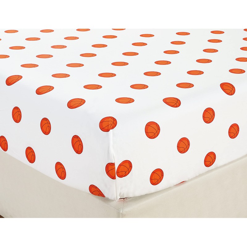 Chezmoi Collection 4-Piece Kids/Teens Sports Sheet Set - Soft Microfiber