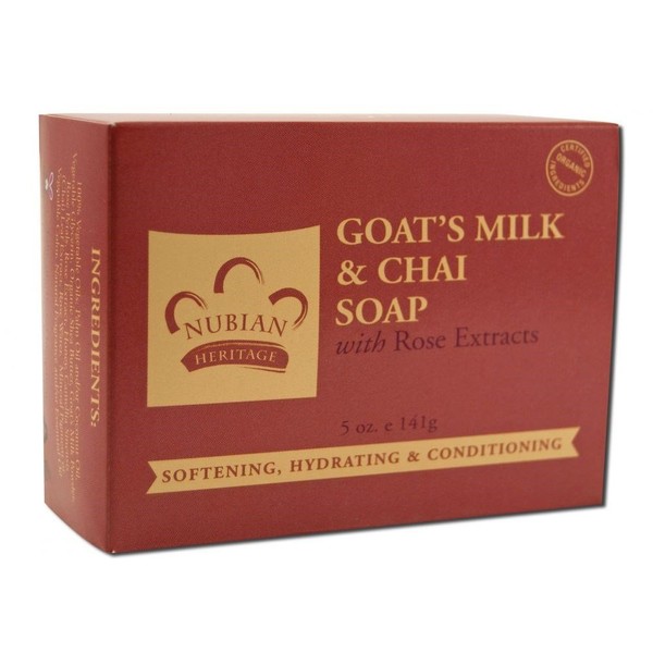 Nubian Heritage Soap Bar Goats Mlk Chai