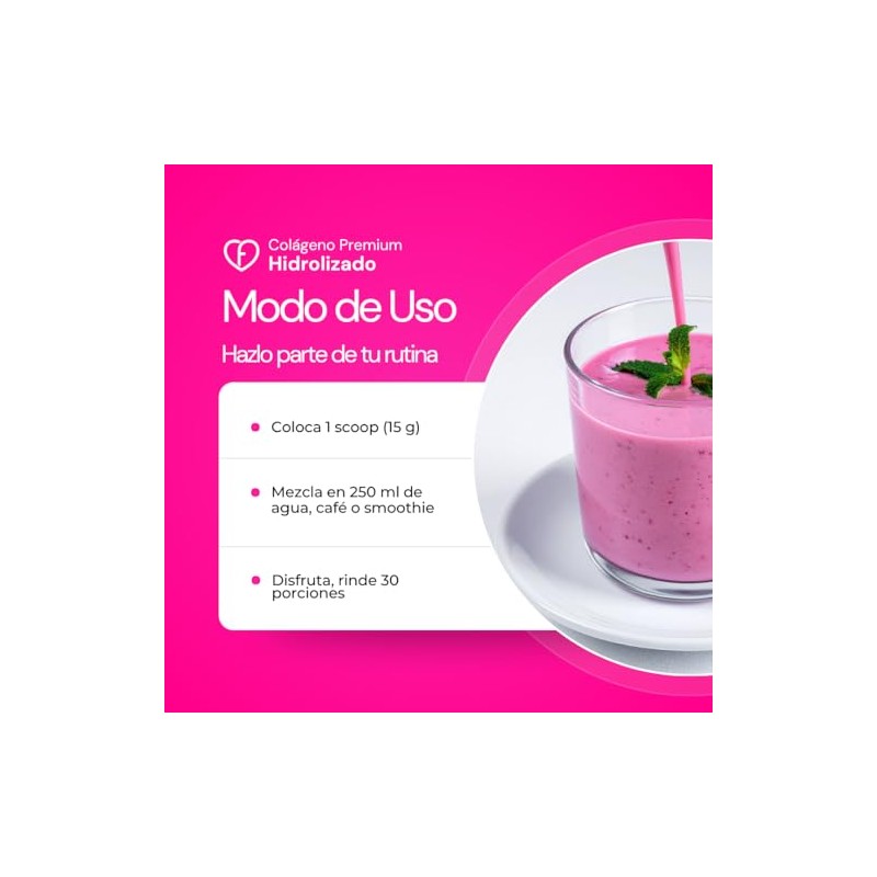 Caro Fit Colágeno Hidrolizado Sabor 450 Grass Fed Genu Por