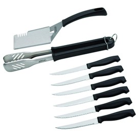 Wiltshire Bar B Grill Set 8.0x50.0x25.0 centimeters Silver
