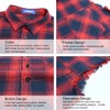 LOGEEYAR Men Plaid Sleeveless Shirt Leisure Button Down Vest Shirt