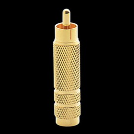 4Pack tunghey 6.35mm Female to RCA Adapter RCA Male Plug to 6.35mm 1/4 Inch Mono Female Audio Mic Plug Adapter Jack Converter