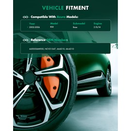 SCITOO CV Axle Shaft Assembly Front Right for Acura RSX 2.0L 2002-2006 66-4210 FWD