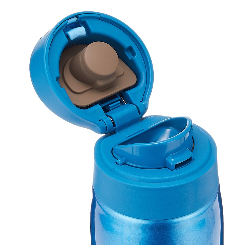 Tiger MCX-A351AK Sahara Mug, Stainless Steel Bottle, One-Touch, Lightweight, Sky