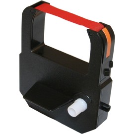 (2 Pack) Ribbon Cartridge for Acroprint ES700 and ES900 Time Recorders, Red Ink