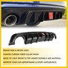 Carbon Fiber Rear Bumper Lip Spoiler Diffuser Splitter for Infiniti