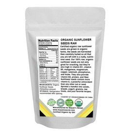 Mayan's Secret Superfoods Certified Organic Hulled Sunflower Seeds, 2 Pounds
