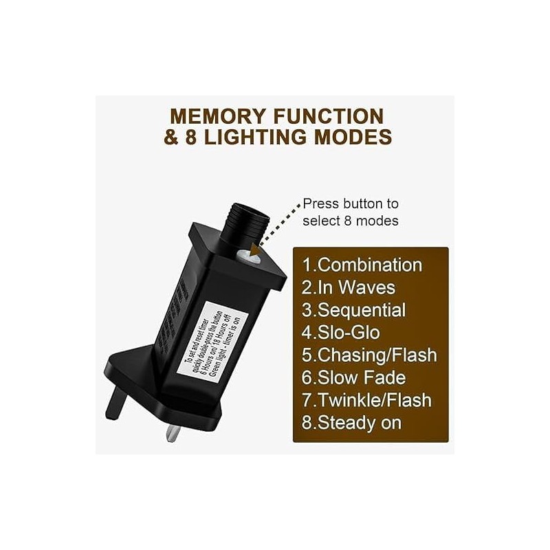 Cozymeow 24V 6W Transformer for Outdoor Lights Transformer Plug, 8