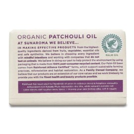 Sunaroma Aceite Del Pachulí Y Lavanda Jabón De Barra, De 8 O                                                                                          
