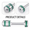LS Billet Oil Diverter Replacement for 12573460, Green