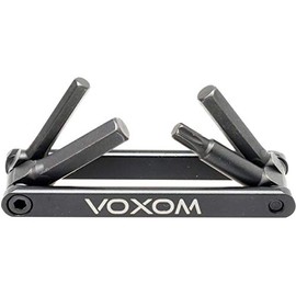 Voxom 4 Function Multi Tool WKL6 4 mm, 5 mm, 6 mm, T25 Tool, Black, 4,5,6 mm