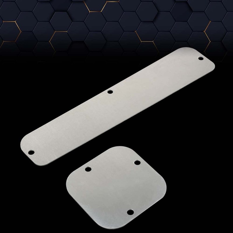 PIT66 Heater A/C Delete Panel Compatible with 1960-1966 Chevy Truck