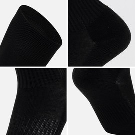 10 pares de calcetines de fútbol para niños, elásticos hasta la rodilla, calcetines coloridos para equipo deportivo de fútbol para niños y niñas, De 4 a 8 años (color sólido), 4-8 Años