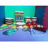 CASTILLO DIDÁCTICO Kit Con 14 Instrumentos Musical De Percusión Con