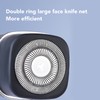 Electric Hair Clipper Intelligent Sensing Water Washable Double Layers Cutter