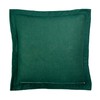 Paoletti Palmeria Cushion Cover, Emerald, 60 x 60cm