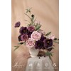 Ling's Moment Artificial Flowers Fake Roses Faux Hydrangea Foam Tulip