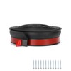 QWORK 20 Ft Rubber Universal Garage Door Bottom Seal -
