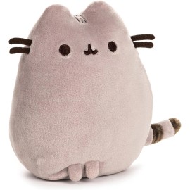 GUND Pusheen The Cat Sitting Pose 6" Huggable Plush Animal Cat - Gray * NEW