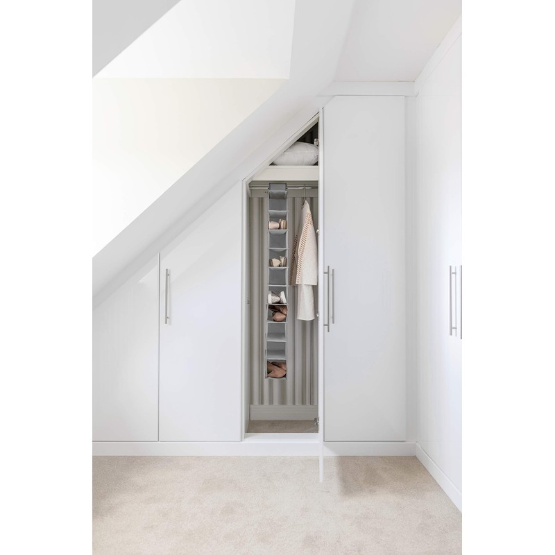 Addis Home Wardrobe Hanging Storage Organisation 10 Shelf compartment Shoe