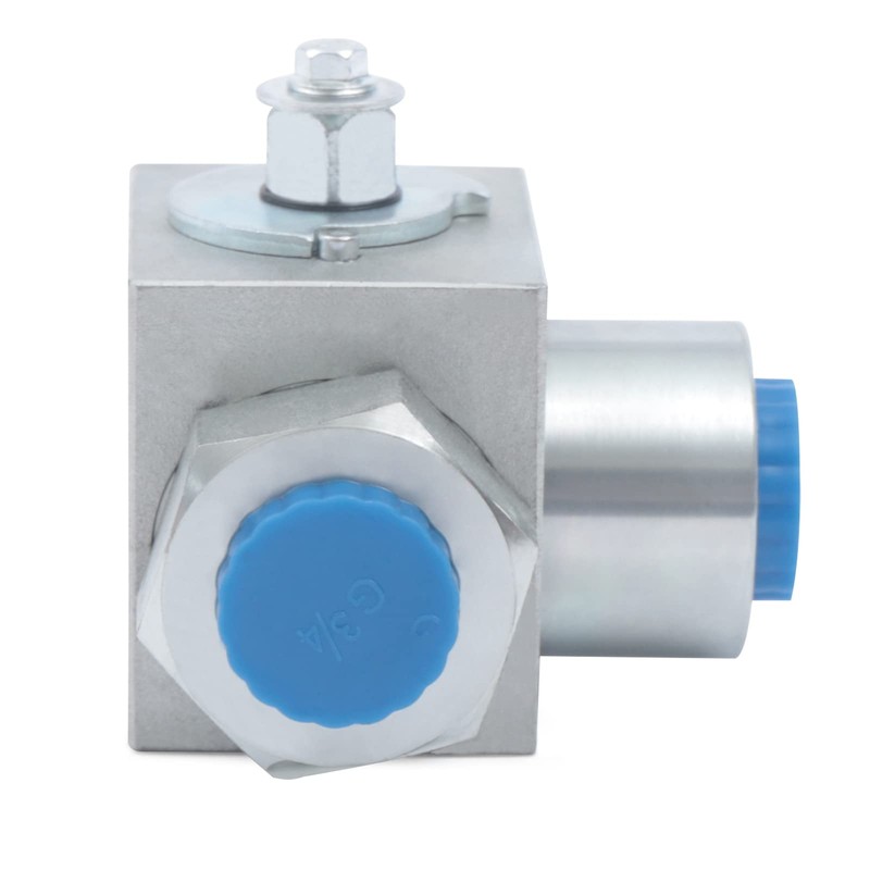 3 Way Hydraulic Ball Valve, 3/4 in NPT Female Hydraulic