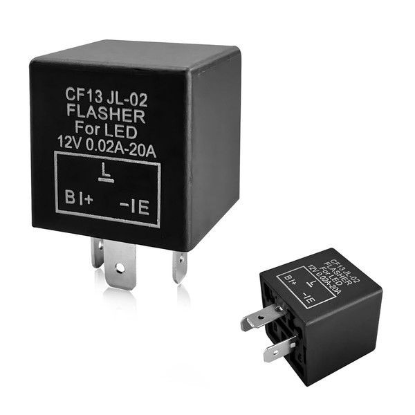 NYTKL CF13 LED Flasher Relay, 3-Pin CF13 JL-02 EP34 Electronic