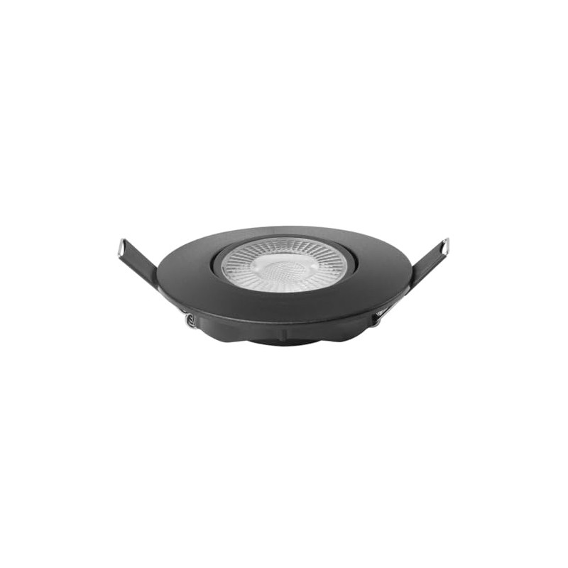 LICHT DISCOUNT LED Recessed Spotlight Black Swivelling 230 V 4.5